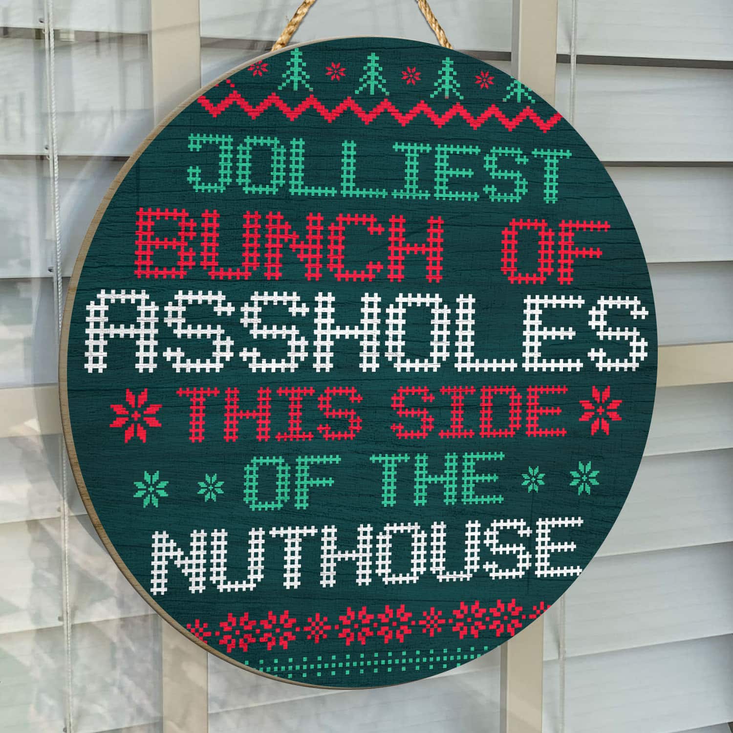 3O. Jolliest Bunch Doorsign Door Sign Mockup 14