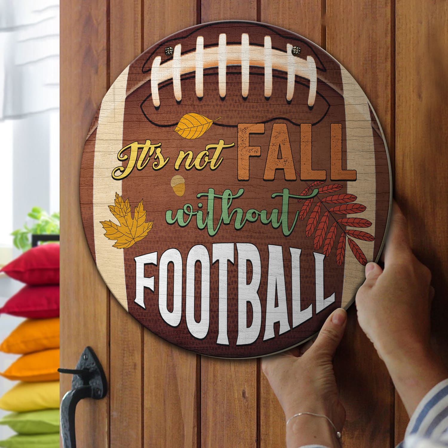 2KT. It's Not Fall Without Football (5) Door Sign Mockup 13