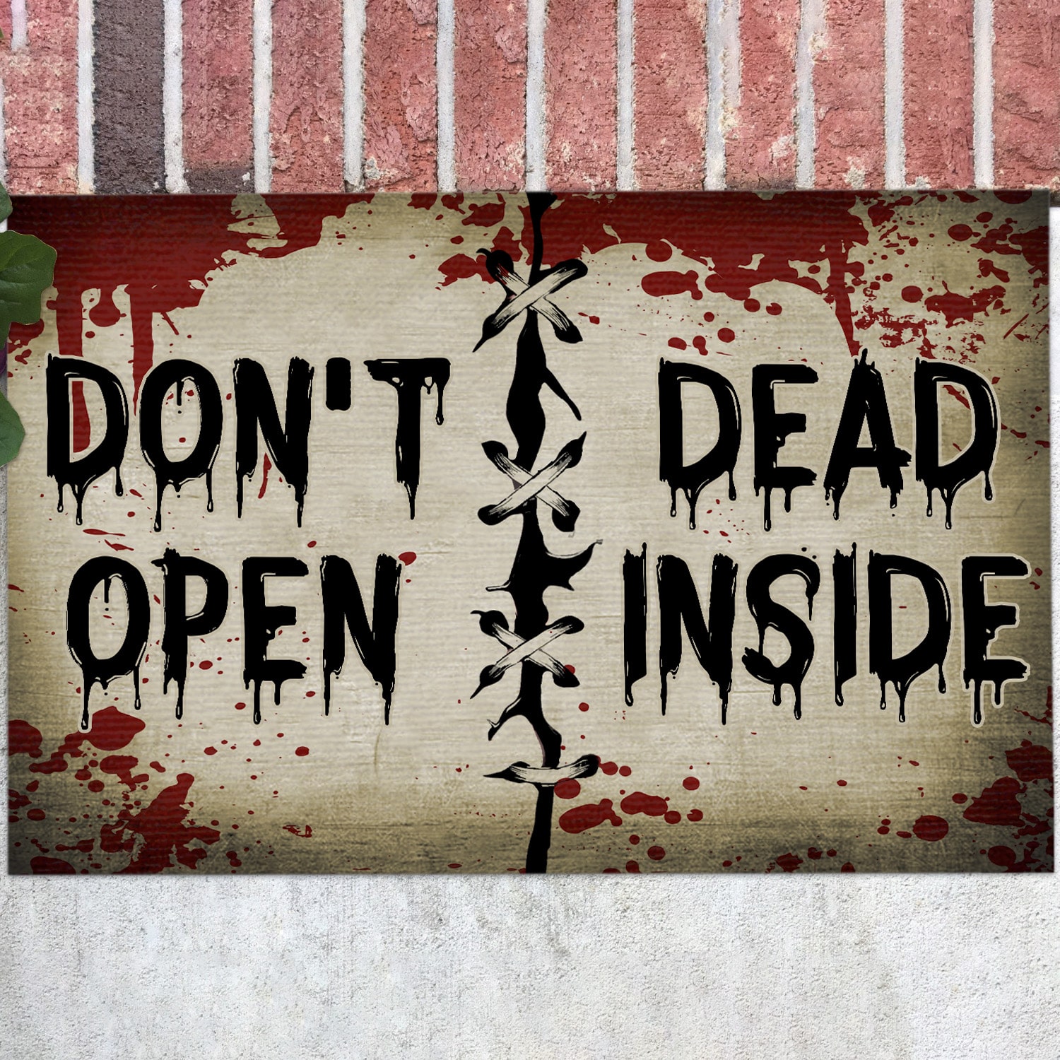 6NH. Dont Open doormat Doormat mockup 12