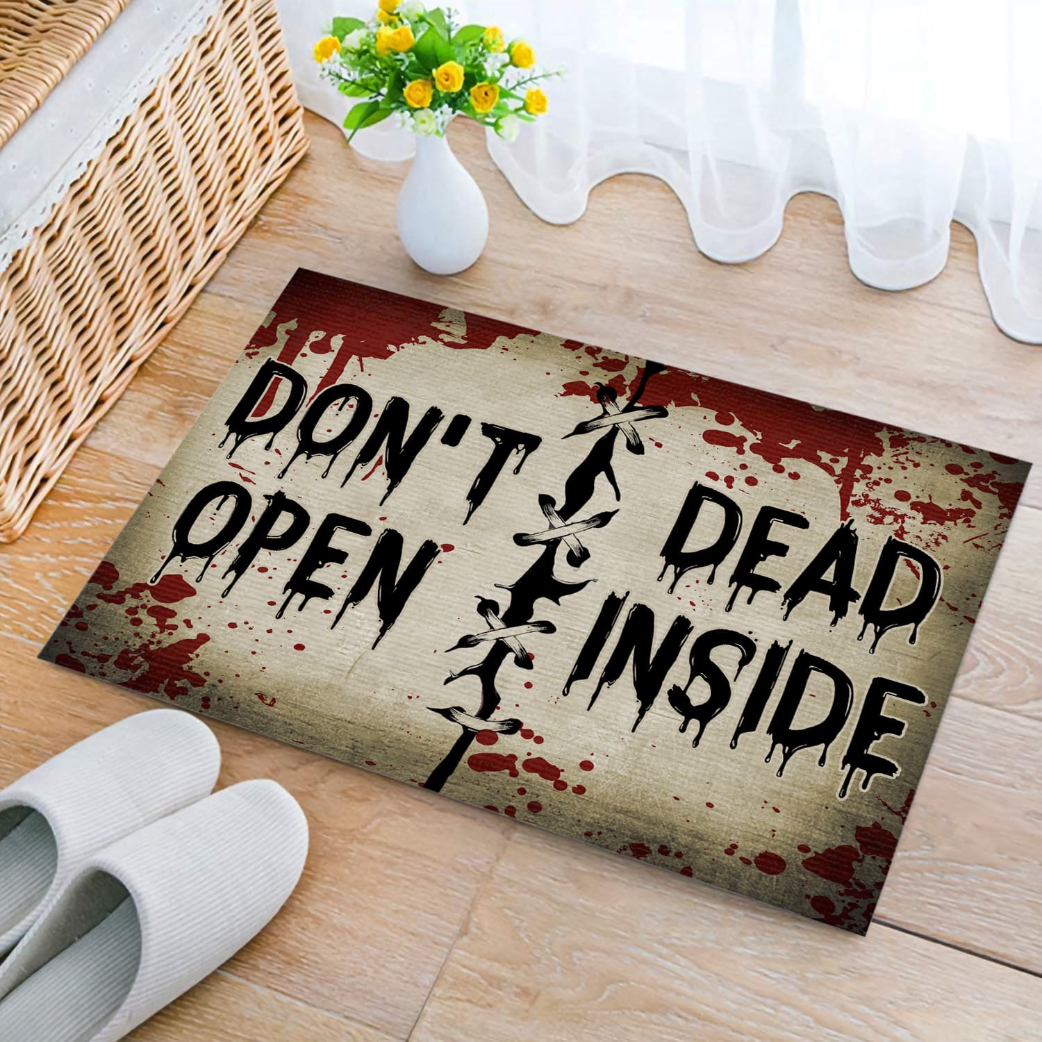 6NH. Dont Open doormat Doormat mockup 2
