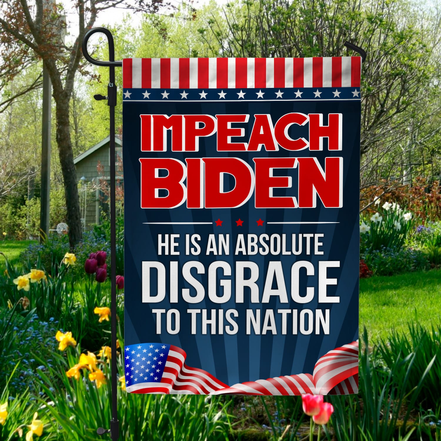 30x40 Garden Flag Mockup 5