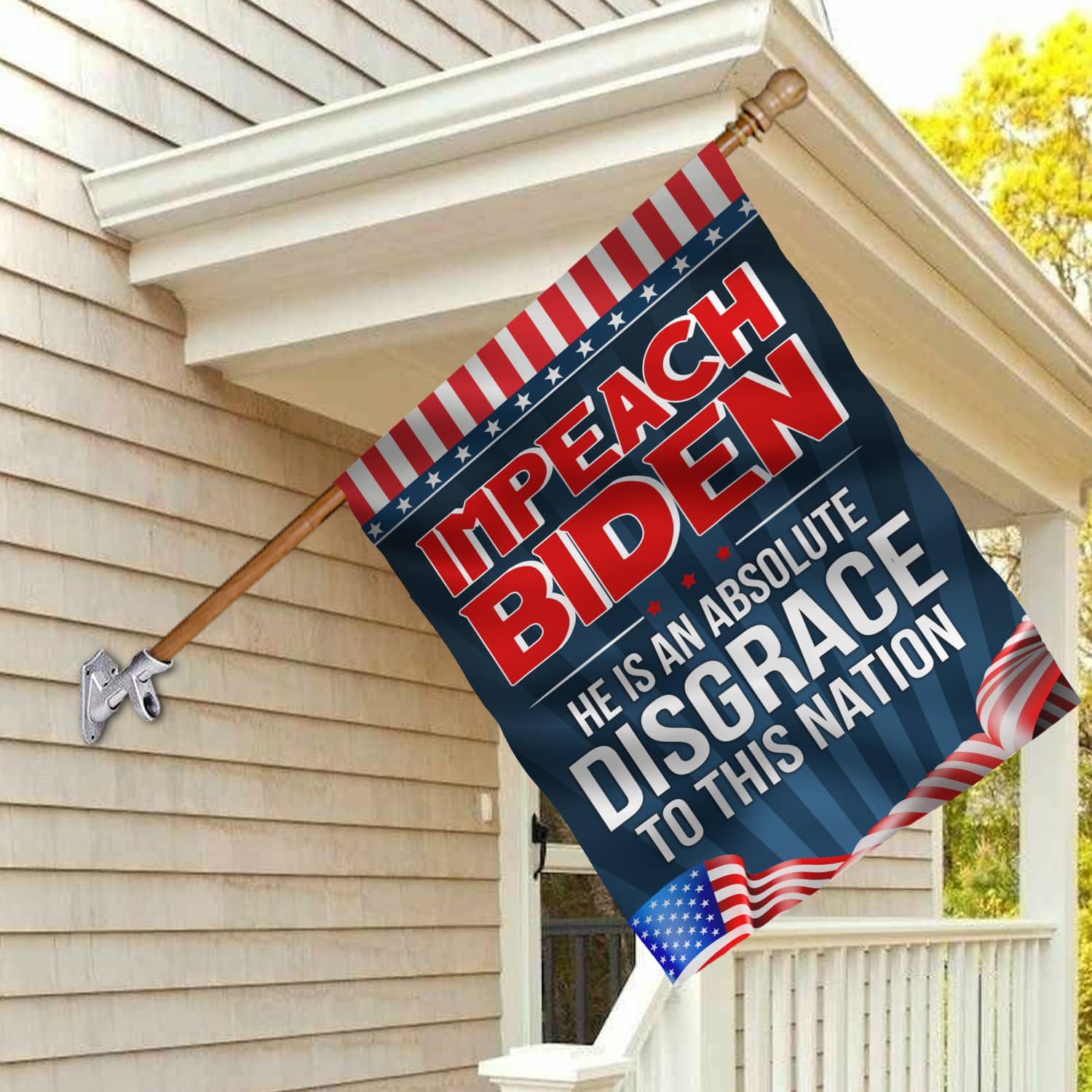 30x40 House Flag Mockup 2