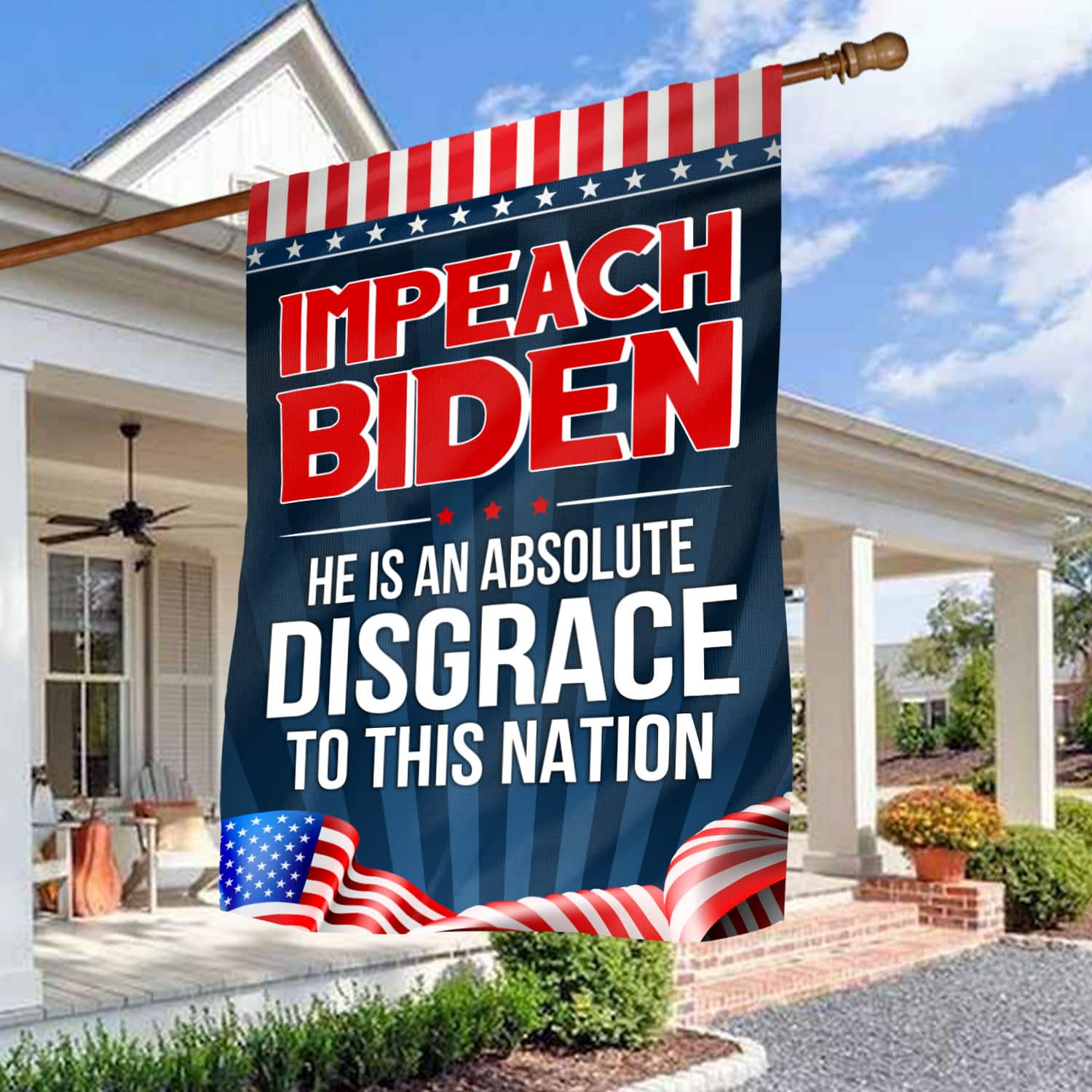 30x40 House Flag Mockup 3