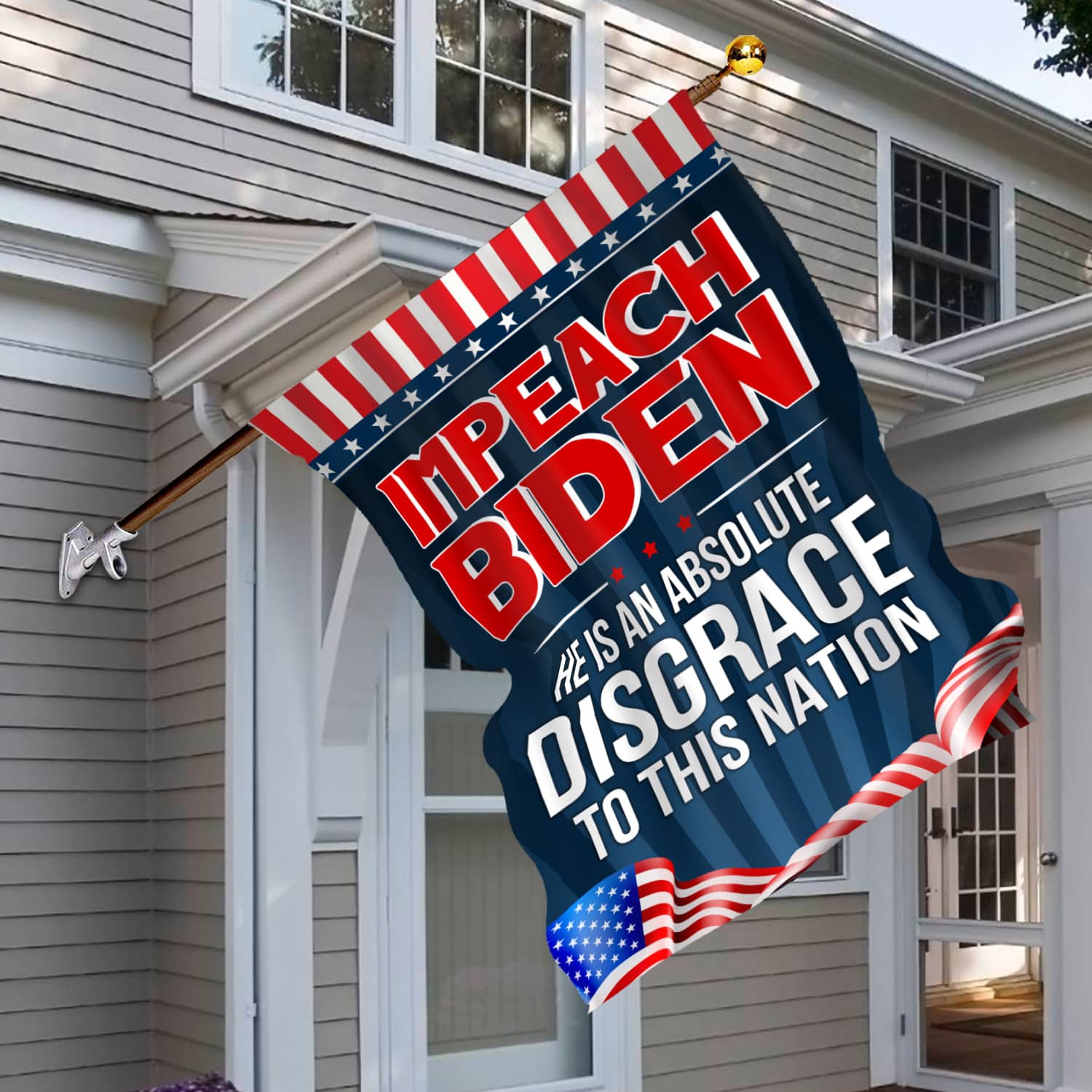 30x40 House Flag Mockup 6