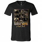 chill, Black, V-Neck T-Shirt