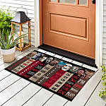 4LV. Horror Character Doormat Doormat mockup 8