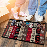 4LV. Horror Character Doormat Doormat mockup 6