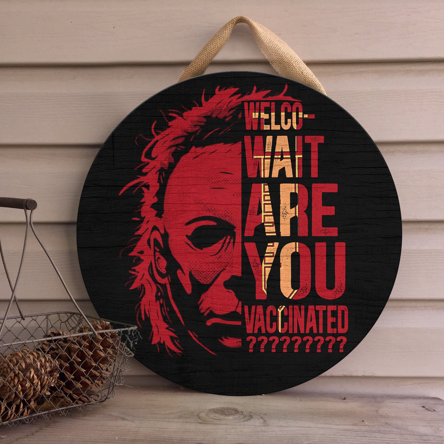 4KT. Welco- Wait Are You Vaccinated Door Sign Mockup 4