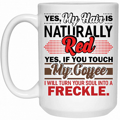 15 oz. White Mug