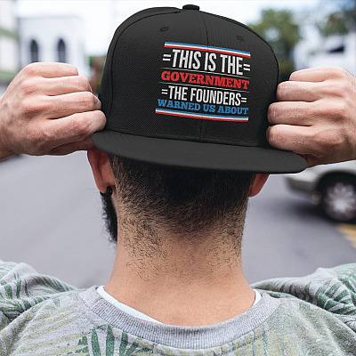 Buck Fiden And His Mandates Twill Cap - High-Profile Snapback Hat - Anti Biden Trucker Hat