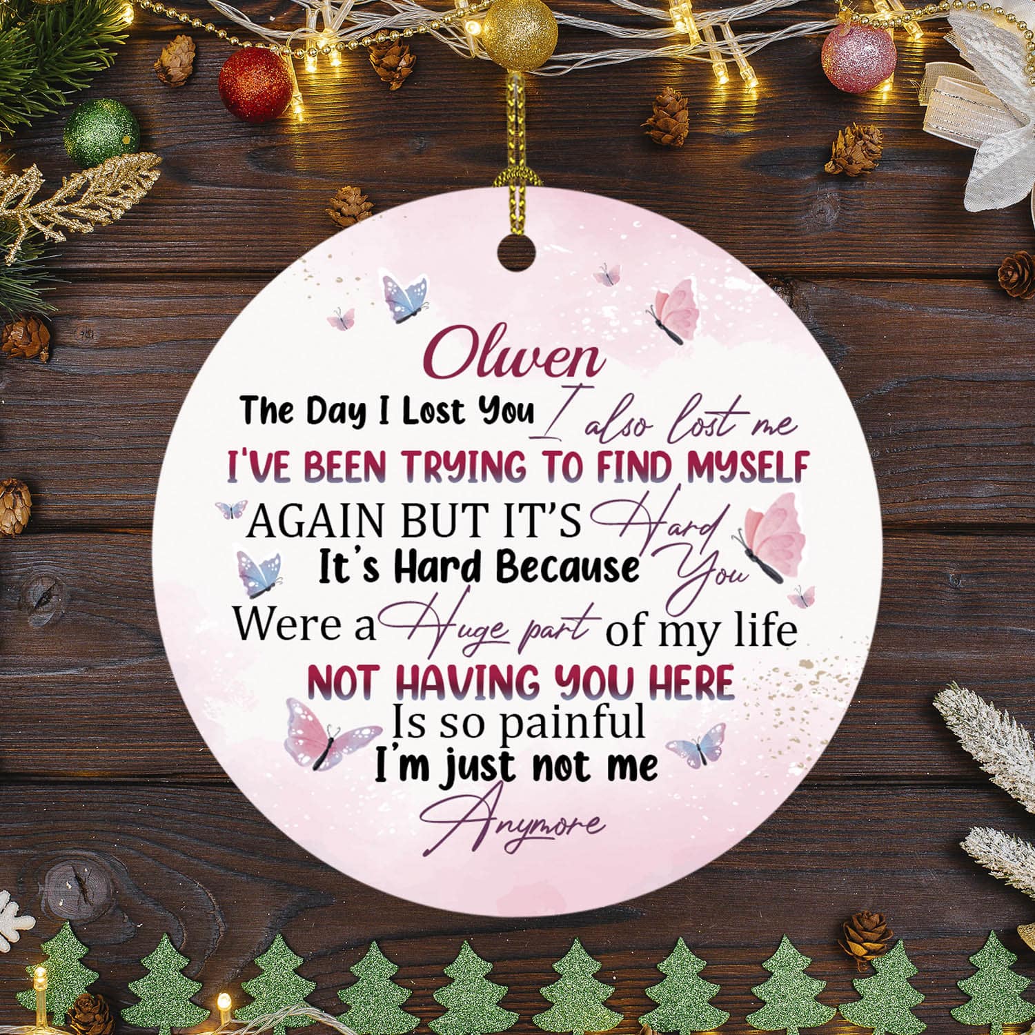 4KNG. Lost you (sample design) Circle Mockup 6fx