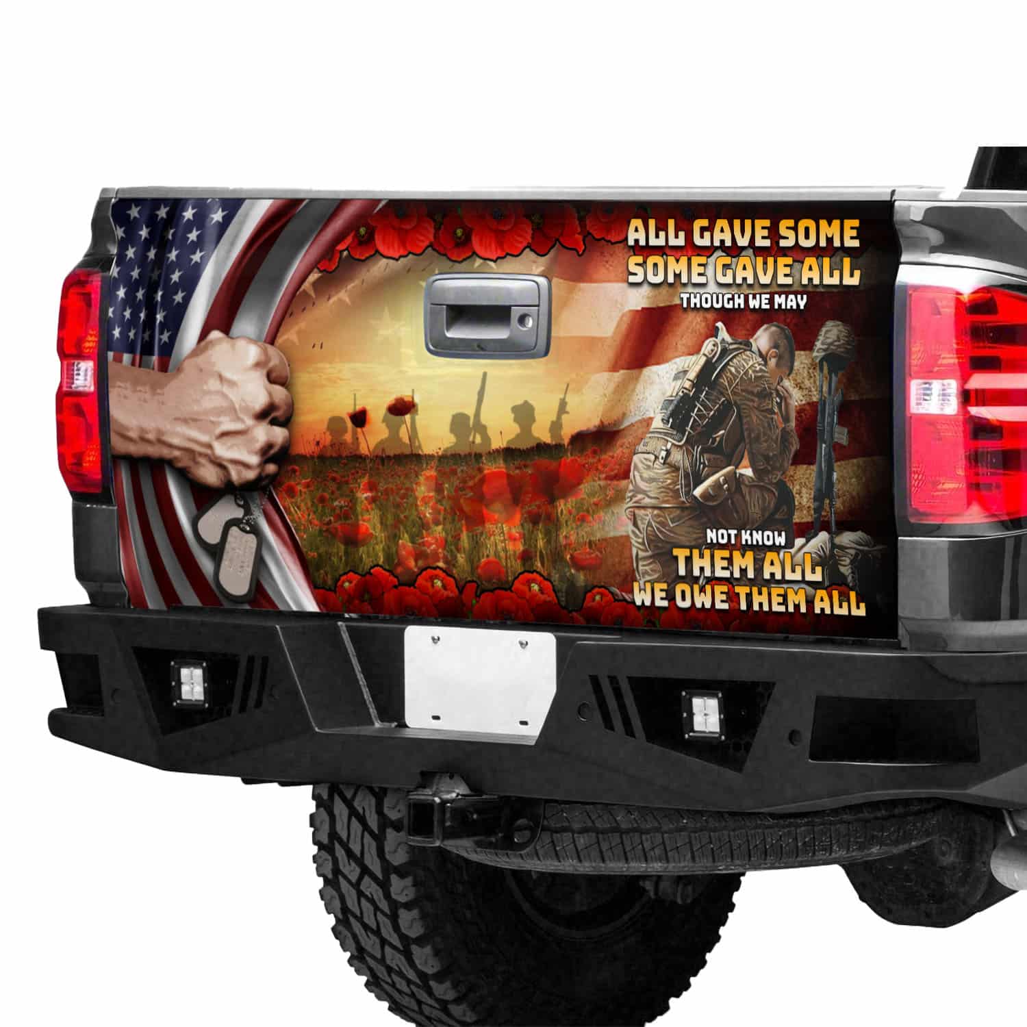 2O. All Gave Some (6) Tailgate Wrap Mockup 12
