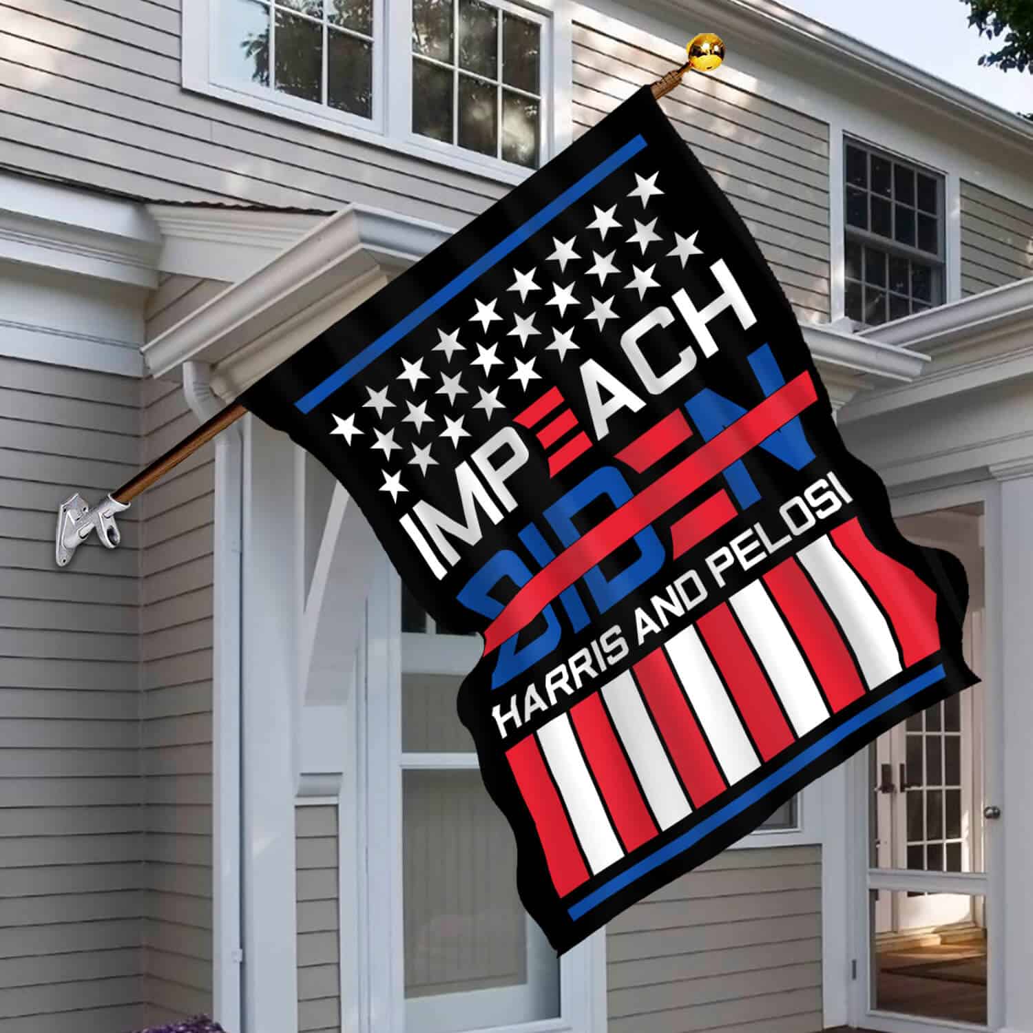 30x40 House Flag Mockup 6