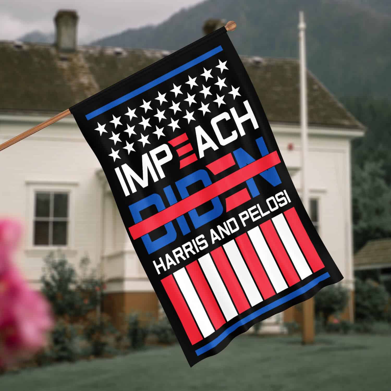 30x40 House Flag Mockup 4