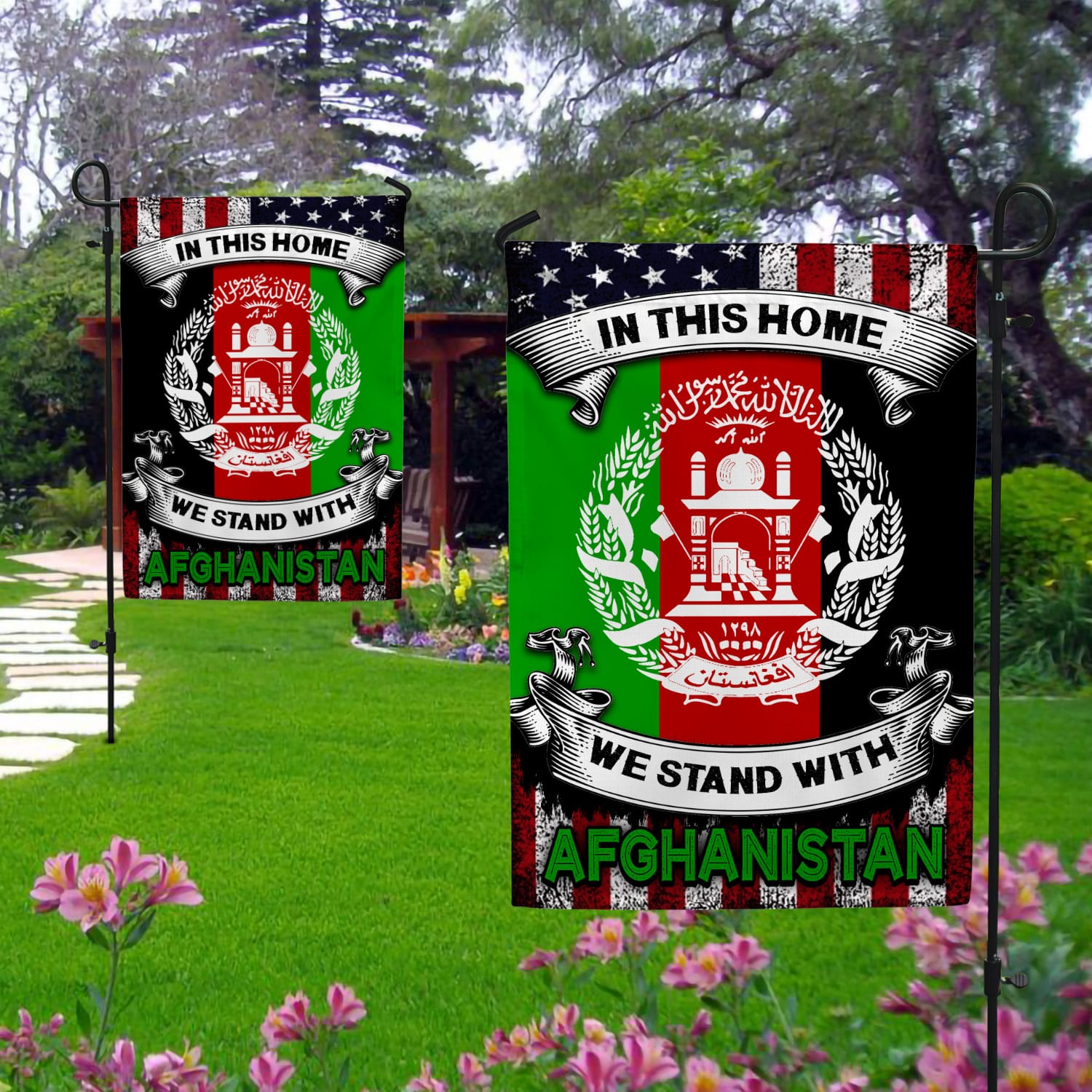 30x40 Garden Flag Mockup 2 Side-1
