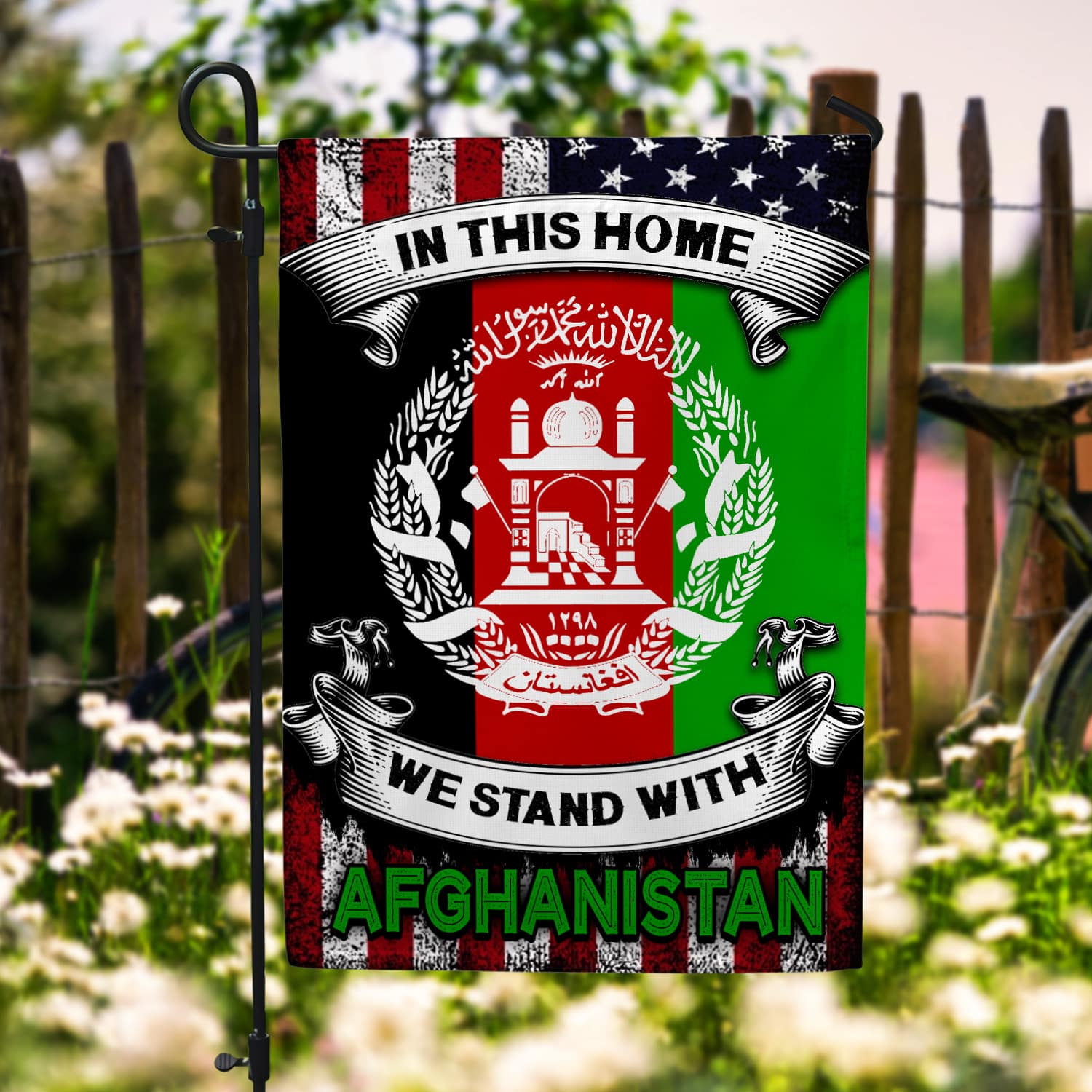 30x40 Garden Flag Mockup 6