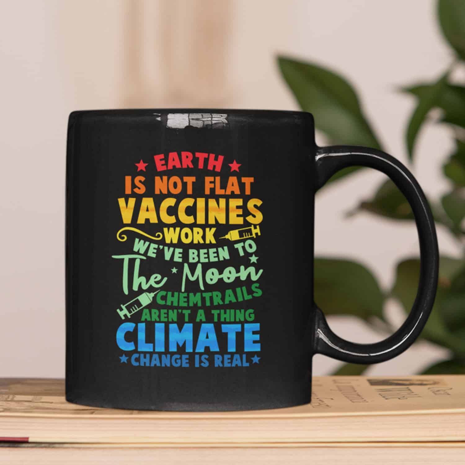 3LV. Earth is Not Flat Mug mk1