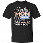 mom, Black, Unisex T-Shirt