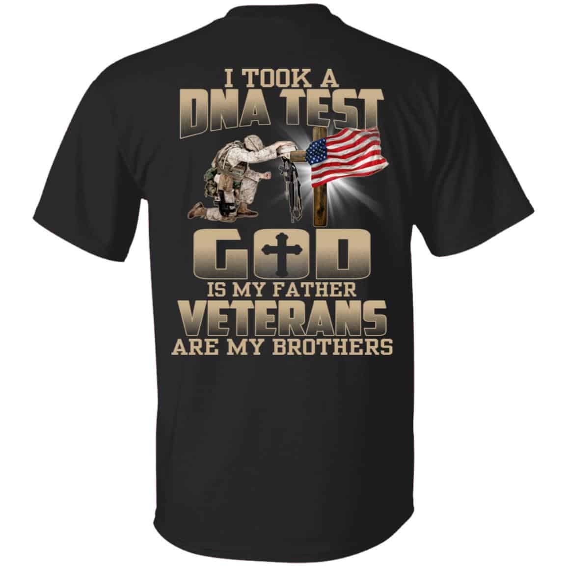 I Took A DNA test back t, Black, Unisex T-Shirt