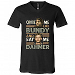 Choke Me Like Tshirt, Black, V-Neck T-Shirt