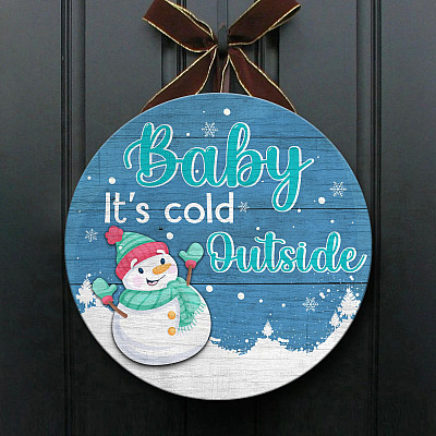 Wooden Door Sign