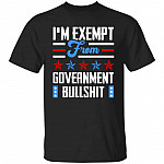 exempt tee, Black, Unisex T-Shirt