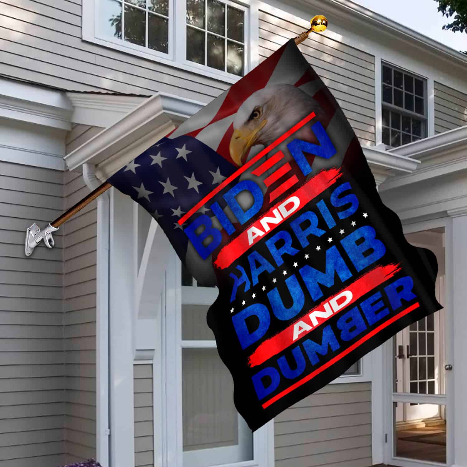 30x40 House Flag Mockup 6