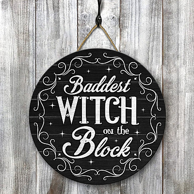 Wooden Door Sign