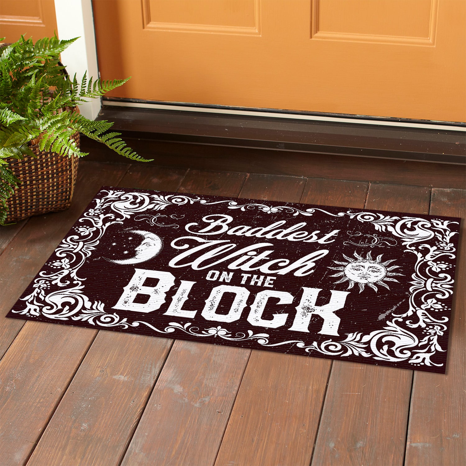 2NH. Baddest Witch (Doormat) updated (2) Doormat mockup 1