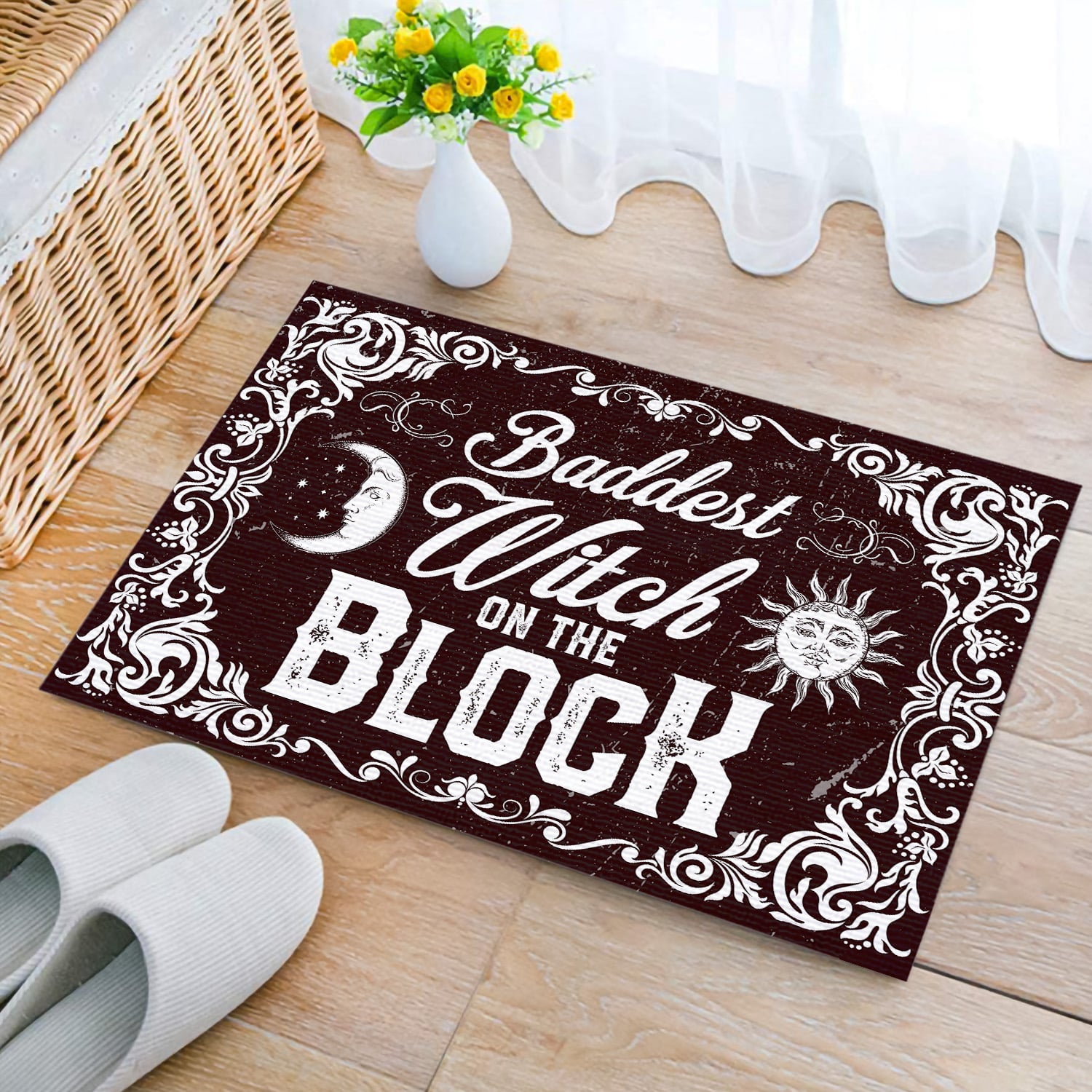 2NH. Baddest Witch (Doormat) updated (2) Doormat mockup 2