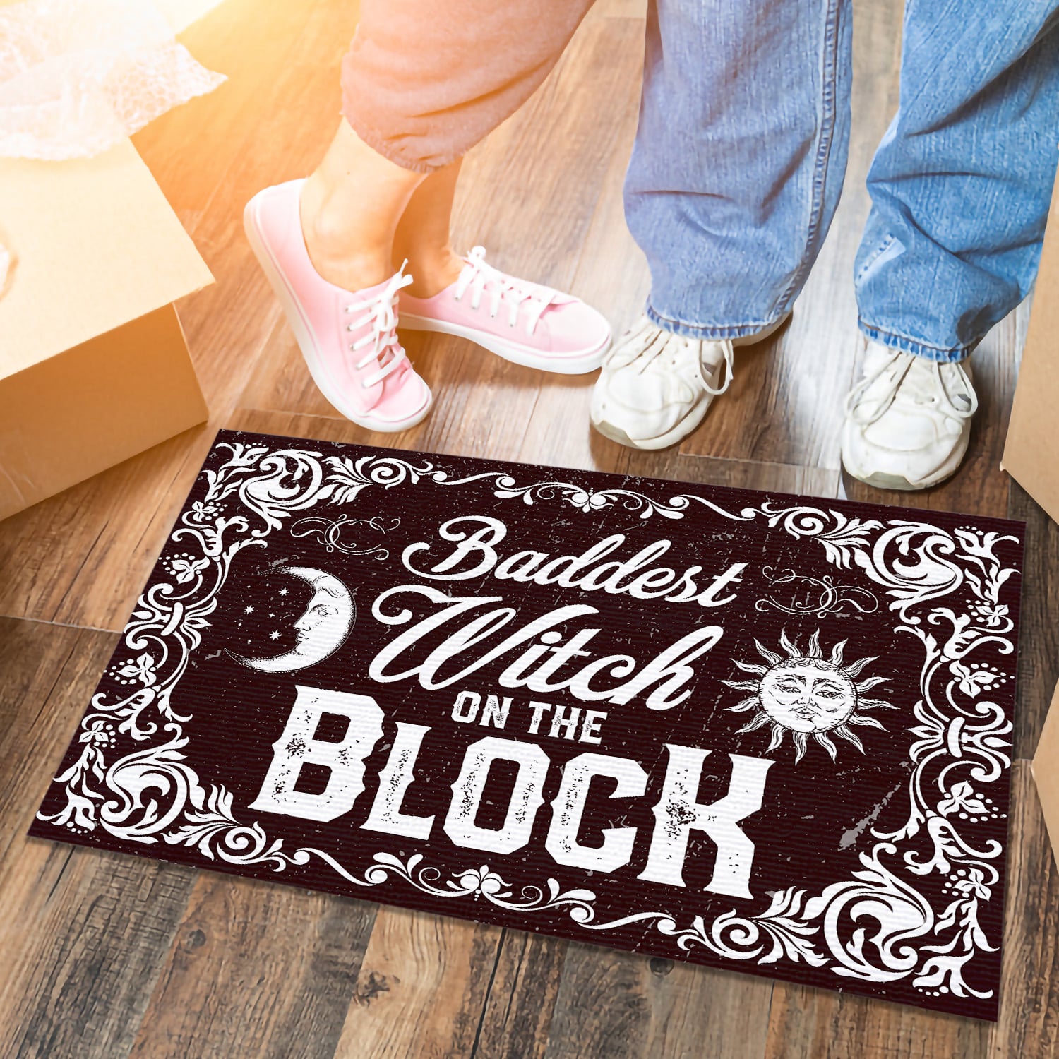 2NH. Baddest Witch (Doormat) updated (2) Doormat mockup 6