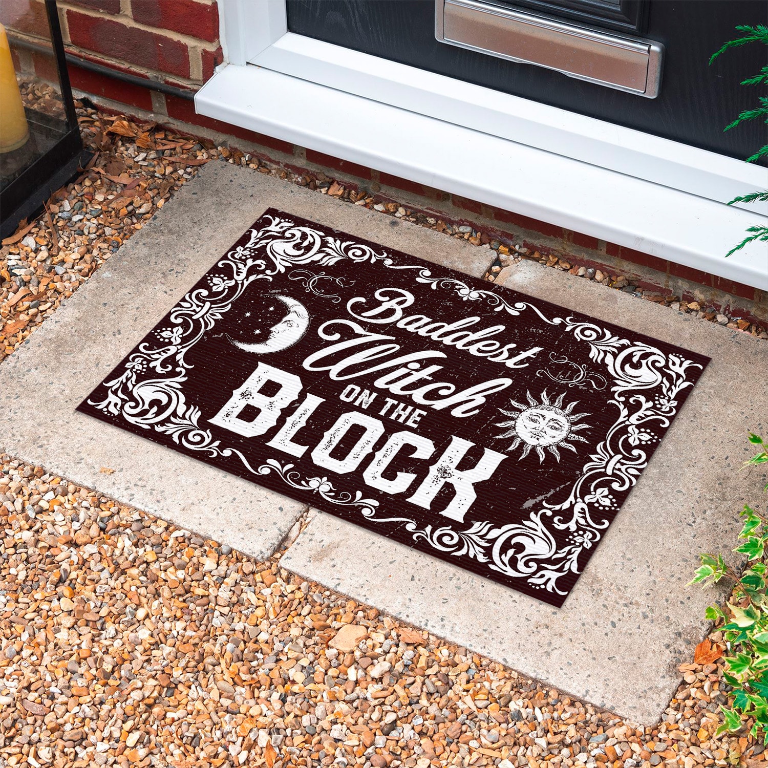 2NH. Baddest Witch (Doormat) updated (2) Doormat mockup 10