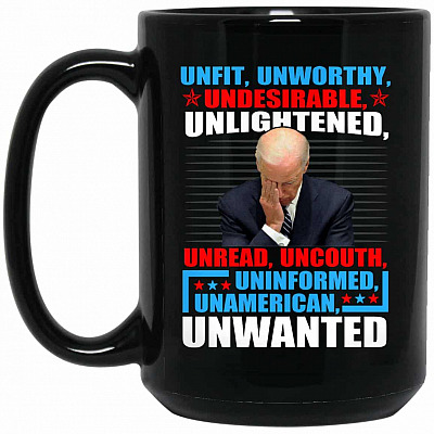 15 oz. Black Mug