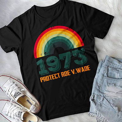 Alternative view of Protect Roe V. Wade 1973 T-Shirt - Pro Choice Shirt