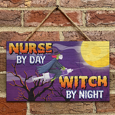 Wooden Door Sign