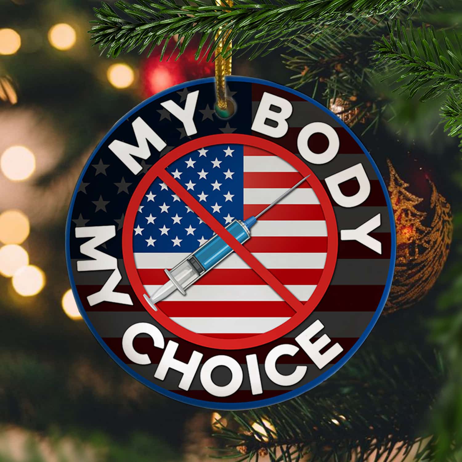 26 HG UU TIEN. My Body My Choice Ornament mk2