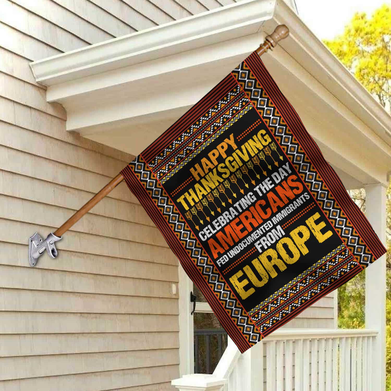 30x40 House Flag Mockup 2