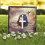 To My Amzing Son Faith Doesn't Make Things Easy Make Them Possible - Christian Jesus