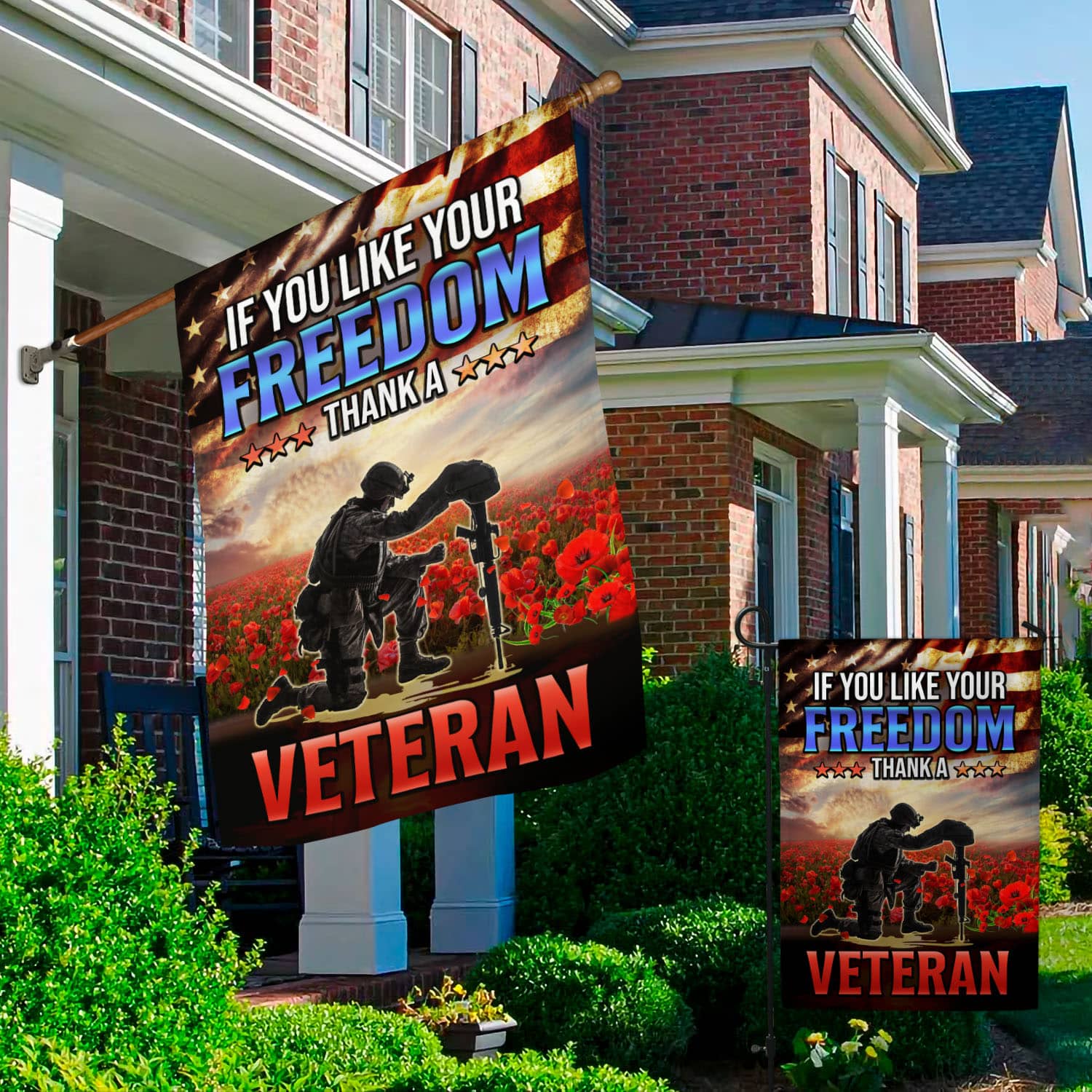 2O. Thank A Veteran-30x40 Garden & House Mockup 2