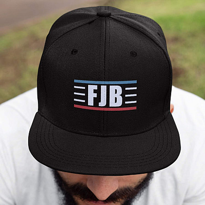 FJB Pro America For Joe Biden Twill Cap - High-Profile Snapback Hat - Trucker Hat