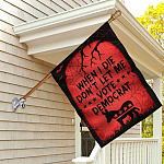 3KT. When I Die Don't Let Me Vote-30x40 House Flag Mockup 2
