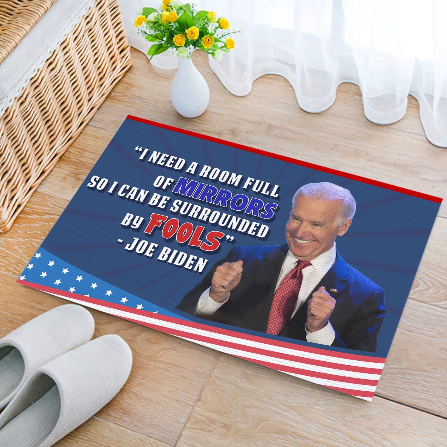 12KNG. Biden fool Doormat mockup 2
