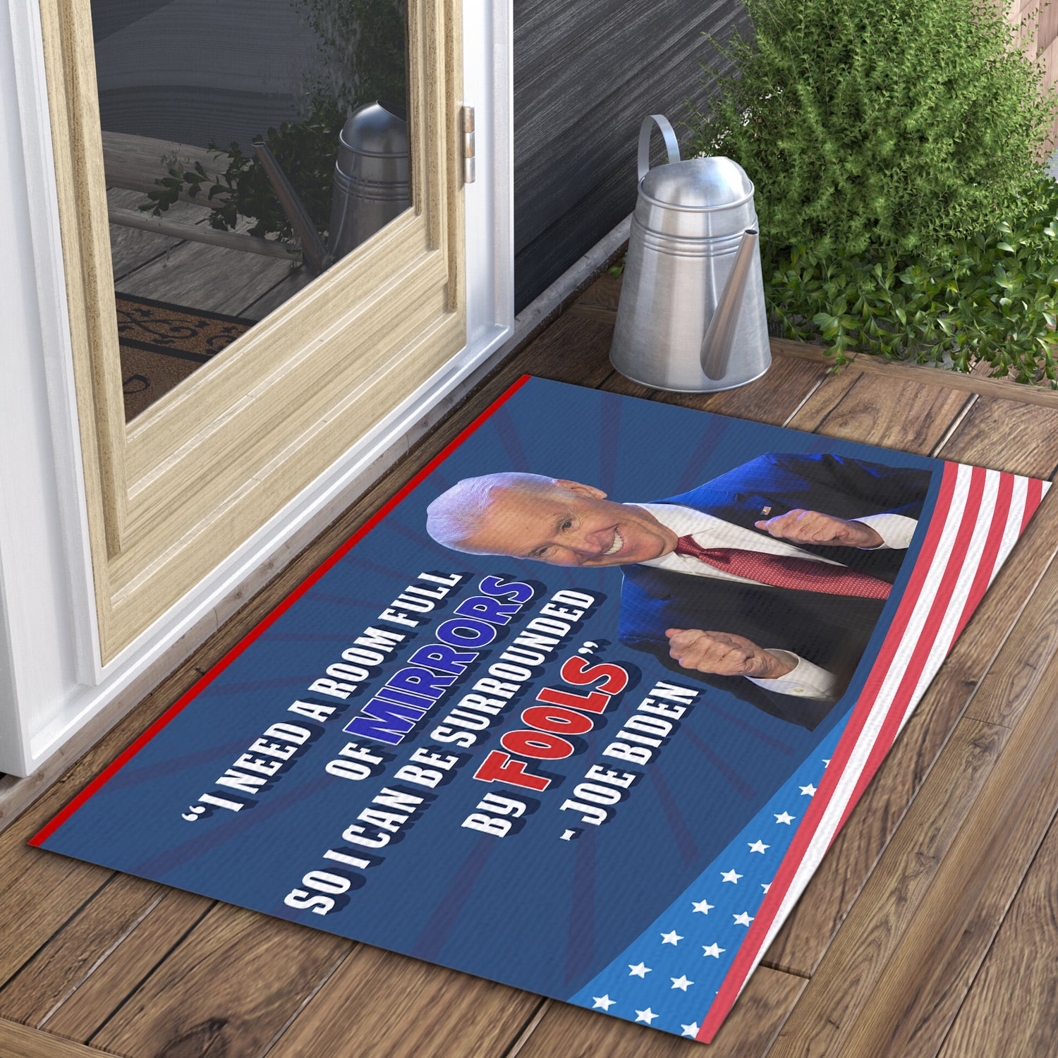 12KNG. Biden fool Doormat mockup 3
