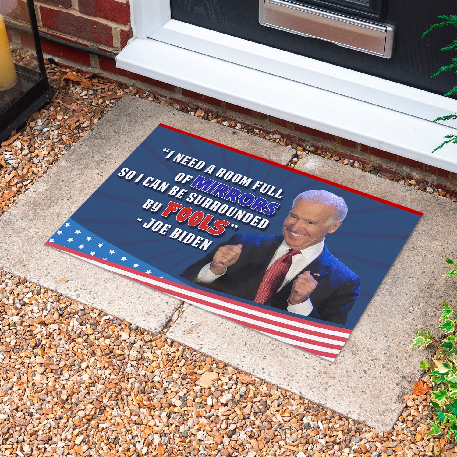 12KNG. Biden fool Doormat mockup 10