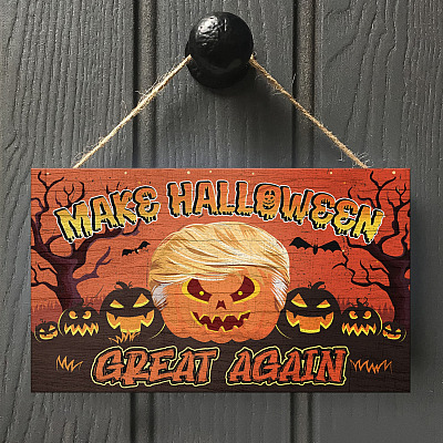 Wooden Door Sign