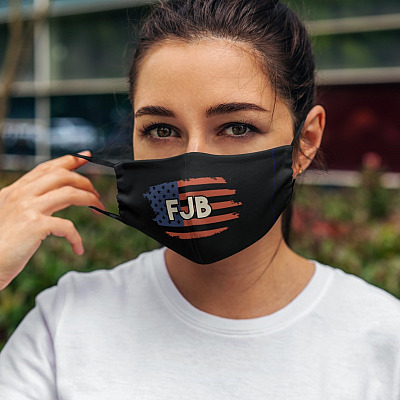 Alternative view of FJB Pro America Anti Biden Washable Reusable Custom Printed Cloth Face Mask Cover