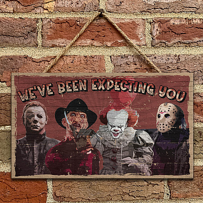 Wooden Door Sign