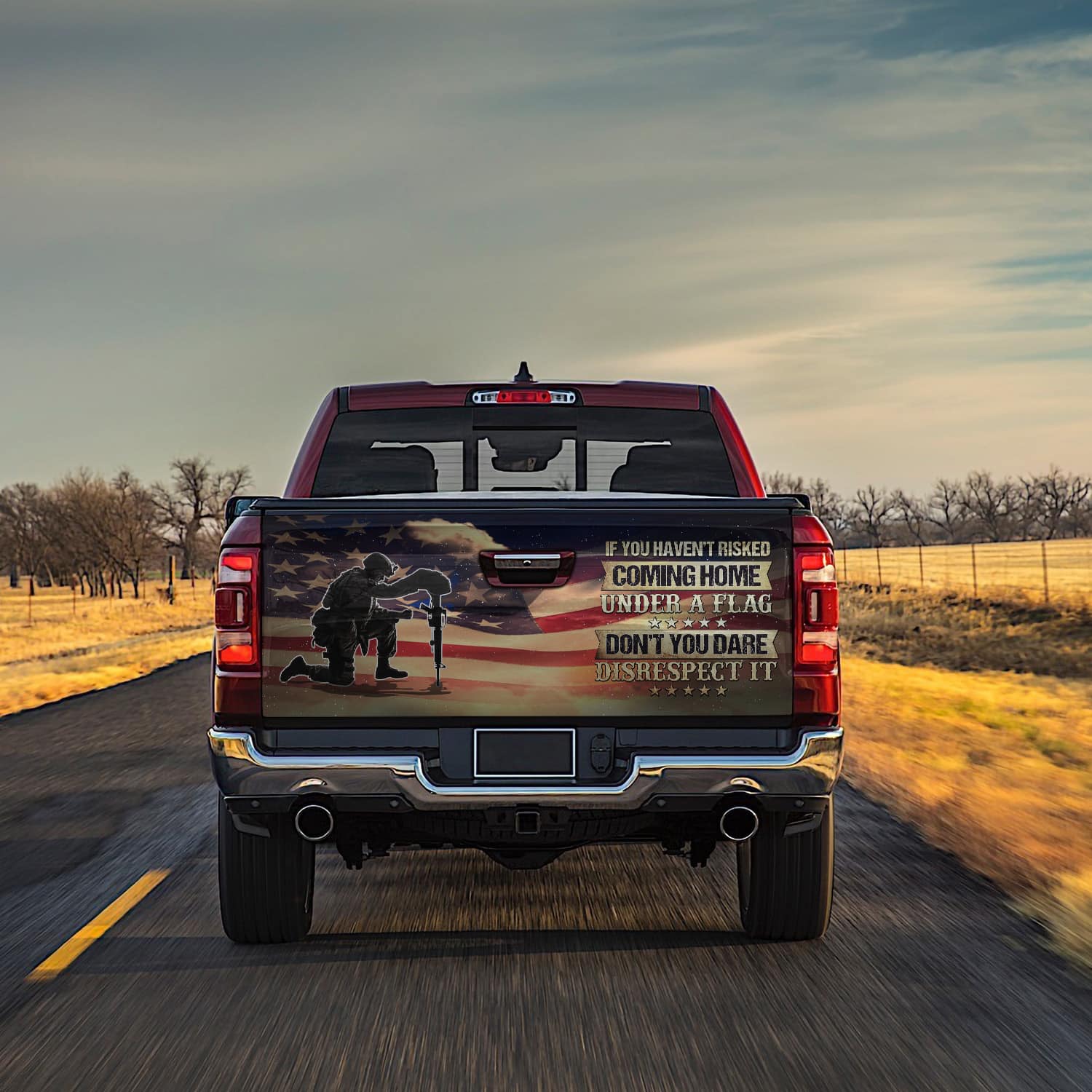 5O. Coming Home (4) Tailgate Wrap Mockup 13