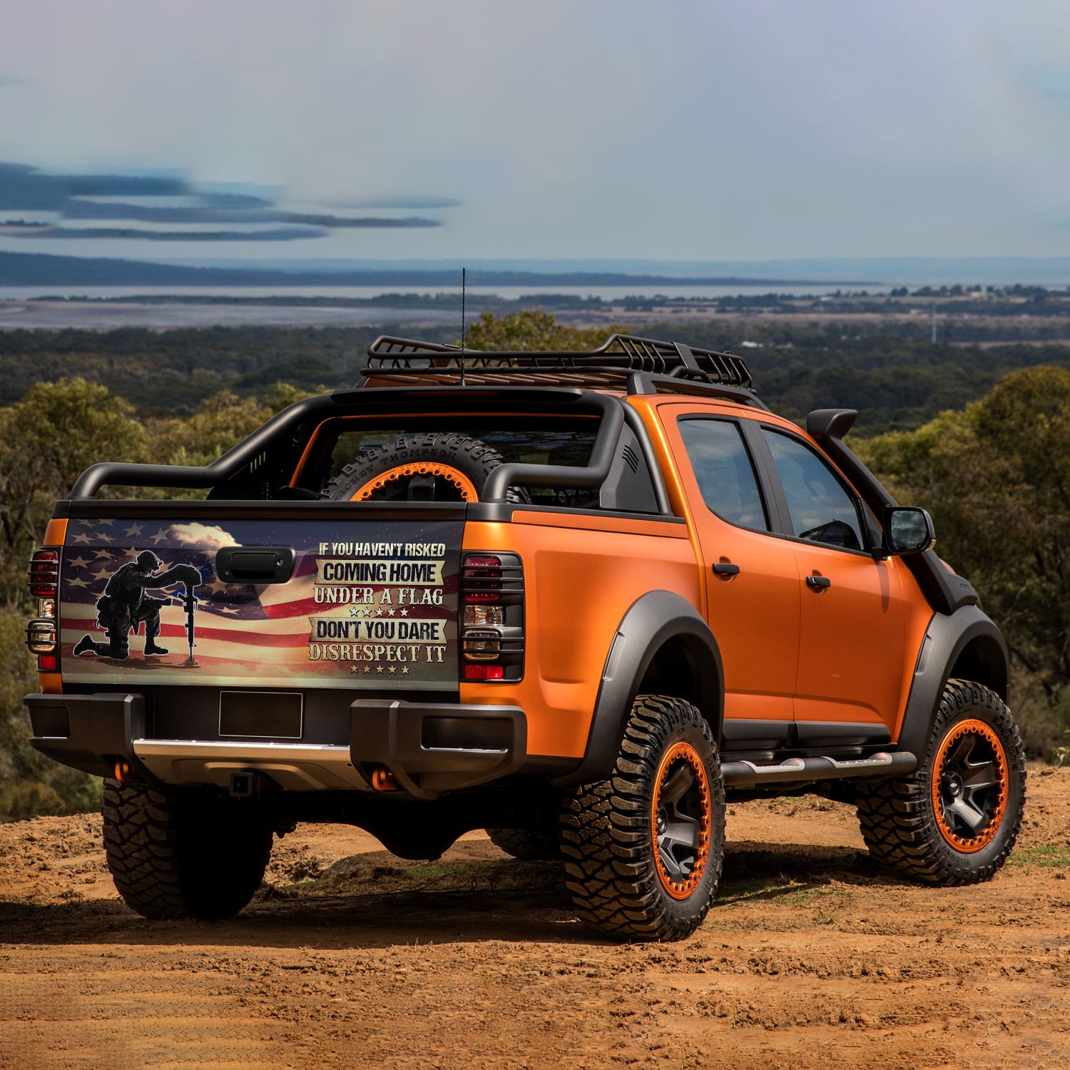 5O. Coming Home (4) Tailgate Wrap Mockup 7