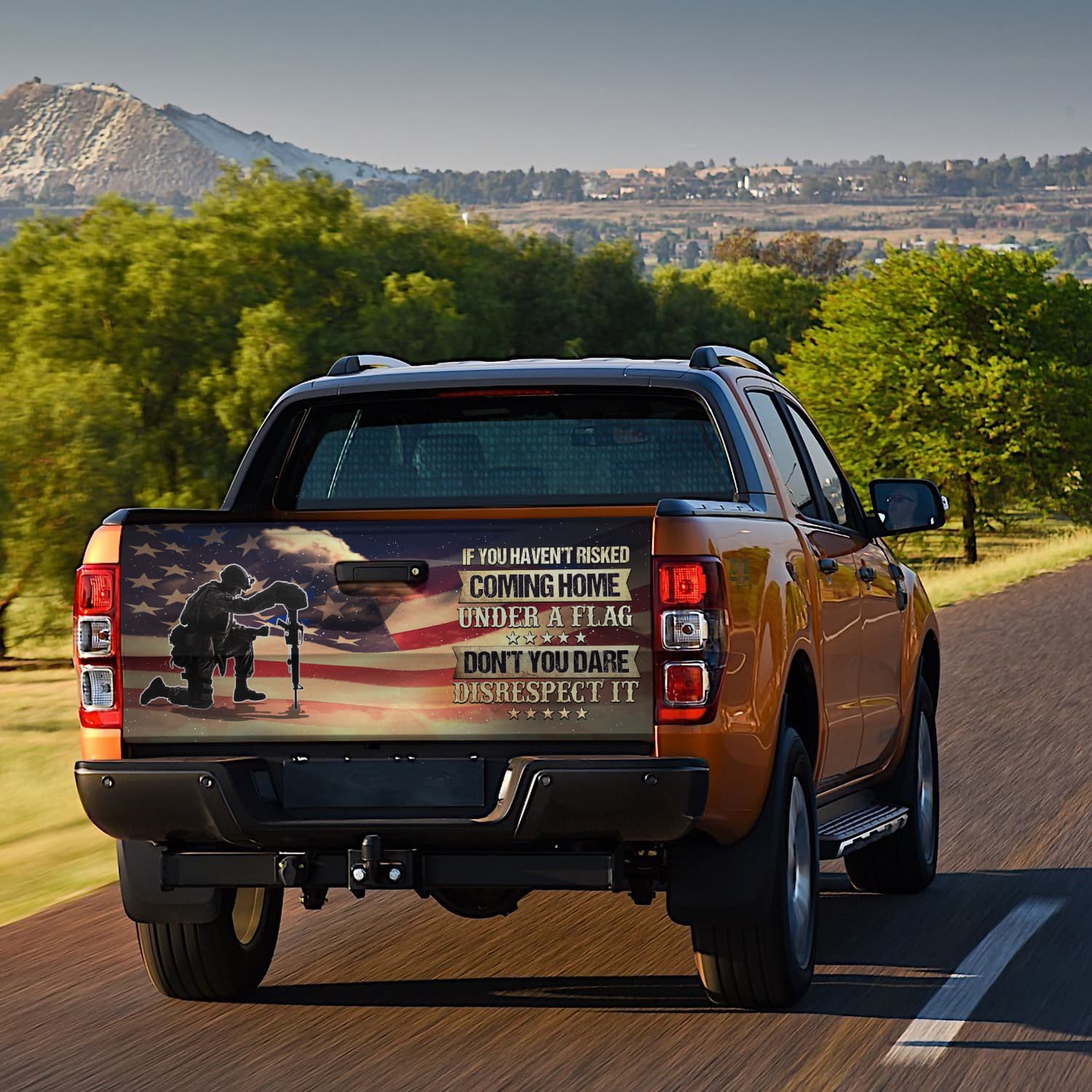 5O. Coming Home (4) Tailgate Wrap Mockup 8